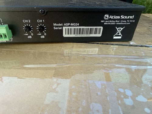 Atlas sound asp mg24 - atlas, asp-mg24