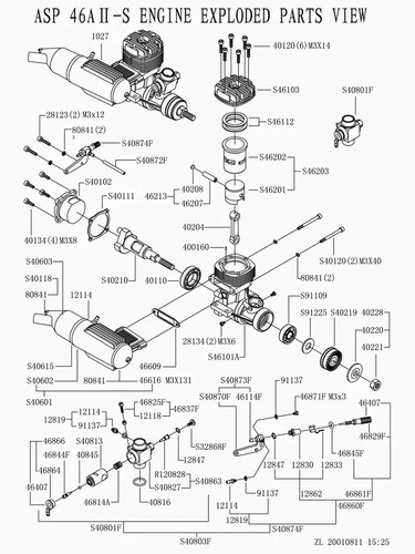 Parts for asp - magnum, xls